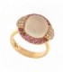 ANILLO ORO ROSA - PIEDRA LUNA, ZAFIRO ROSA & DIAMANTES - ALTANA ORO - 55D0156RBZR