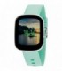 Smartwatch - Caja Rectangular Acero - 2 Correas Silicona (Beige-Verde) - NOWLEY - 21-2202-0-3