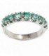 750 MLS WHITE GOLD RING and EMERALDS - ALTANA GOLD - 15A0273E1.15K