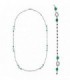 SILVER NECKLACE WITH SEMIPRECIOUS STONES - ALBERT M. - WSOX00187.GR