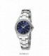 WOMAN WATCH STEEL, BLUE DIAL, ZIRCONS, CHIC - NOWLEY - 8-5780-0-2